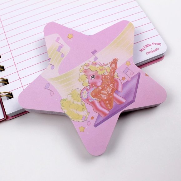 MY LITTLE PONY Retro Star Sticky Note Pad NEW - Picture 2 of 3